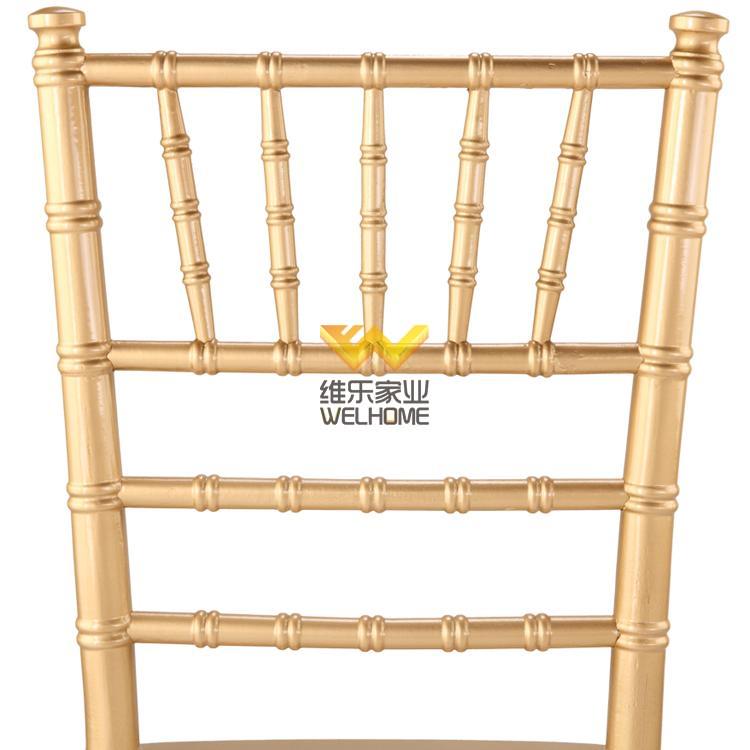 High Grade Chic Golden Chiavari Stackable Chair